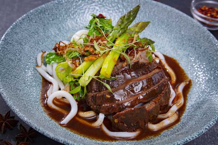 Slow Cooked Szechuan Beef &amp; Udon Noodles Recipe | Campbell Brothers