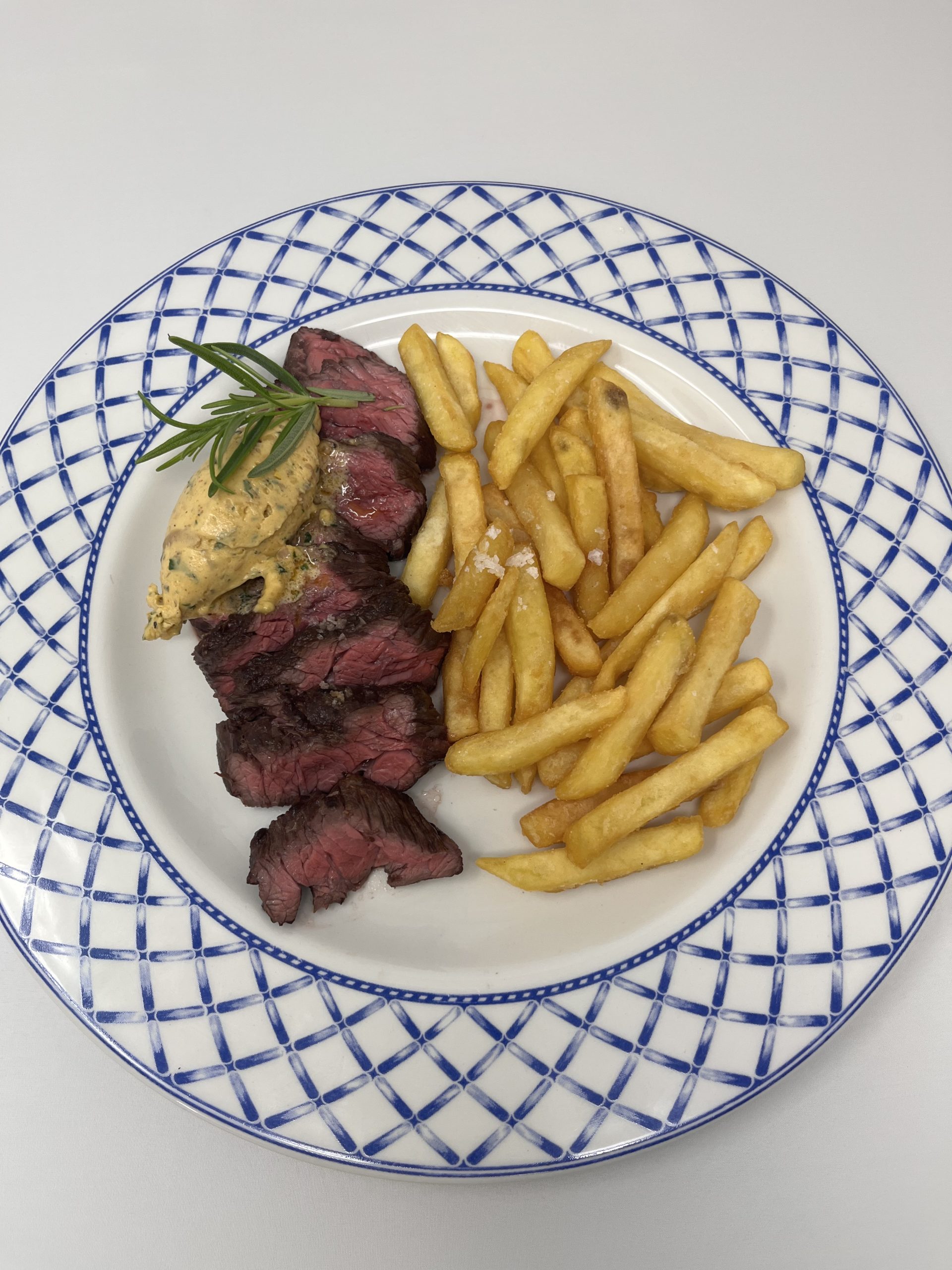 Bavette with Cafe De Paris Butter and Frites Recipe | Campbell Brothers