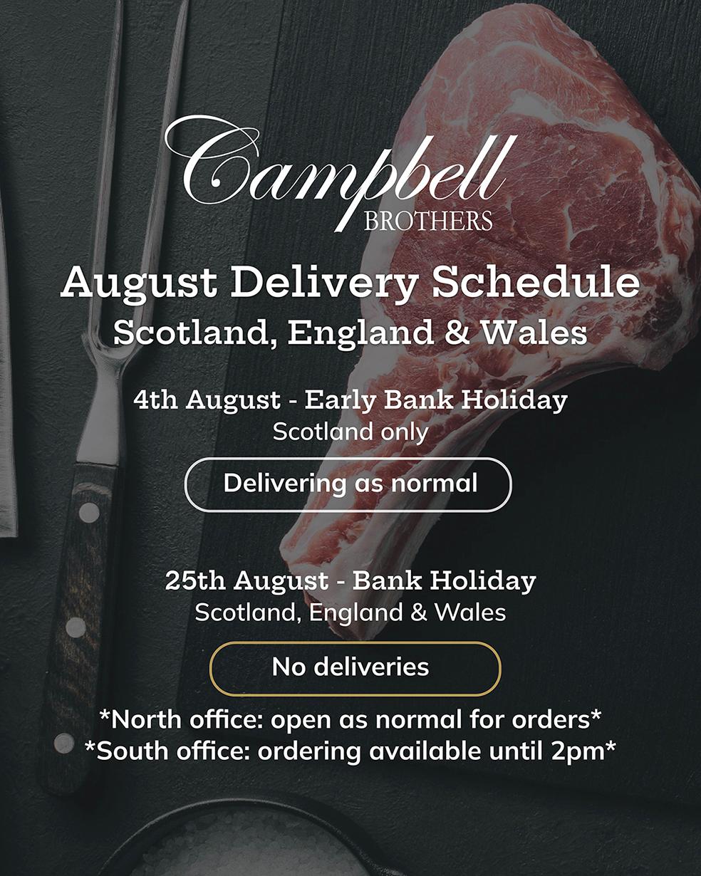 Bank holiday schedule